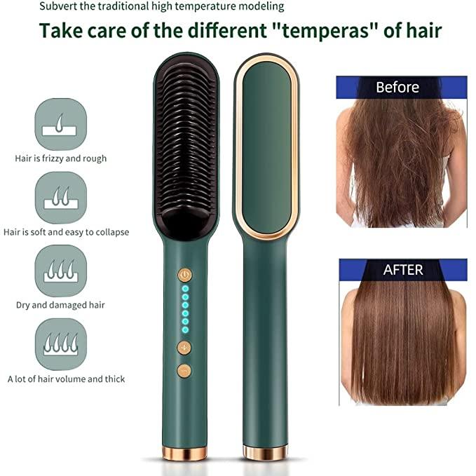 PROFESSIONAL Hair Style & Straightener Electric Comb