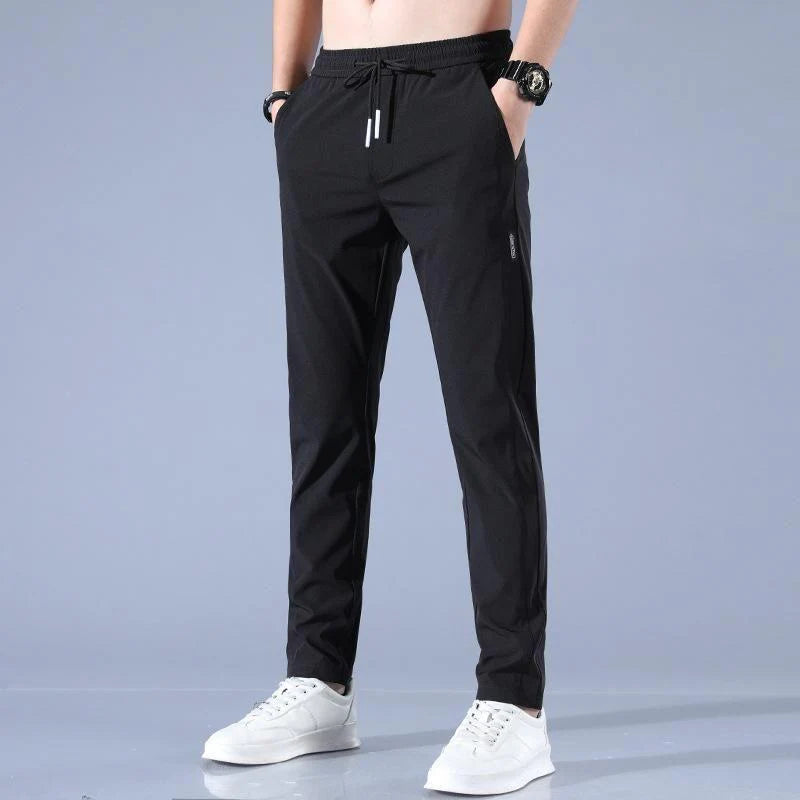 RETRO™ Lycra Track Pant - ( Pack of 2 ) Grey + Black