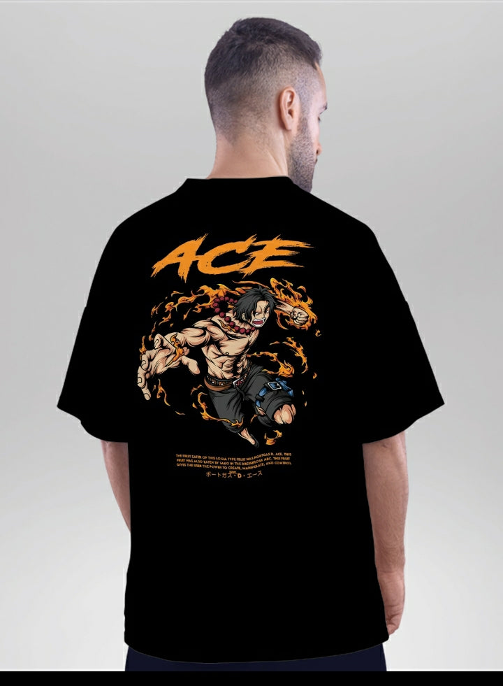 Ace Oversized T-Shirt | Anime Original°